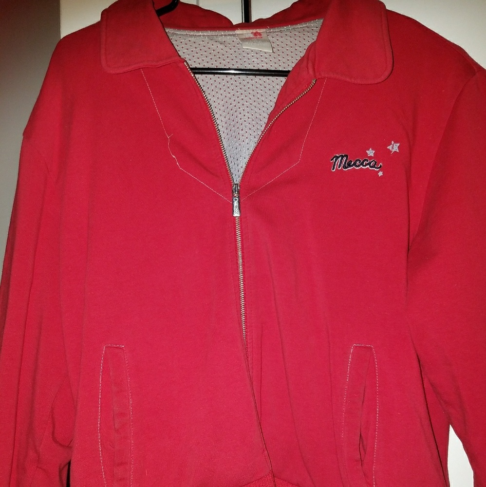 Red jacket